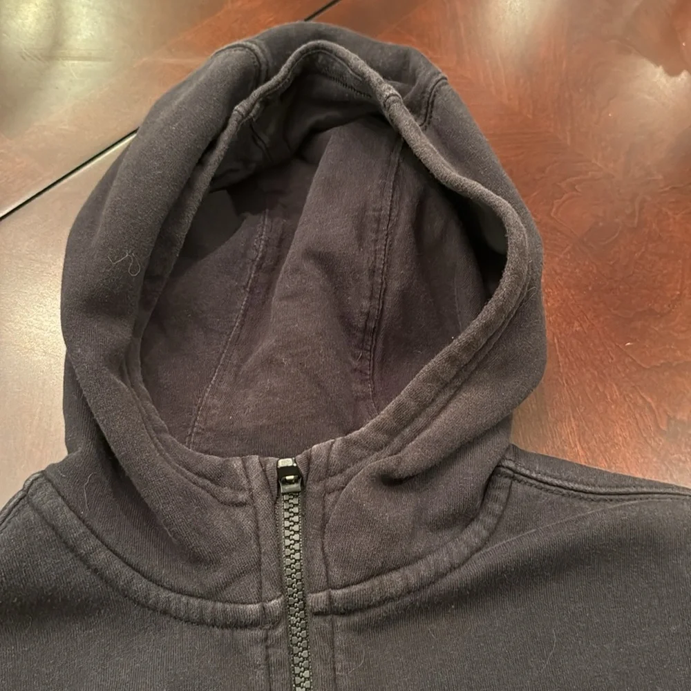 Nike Boys Black Full Zip Sweatshirt With Hood Size Medium
